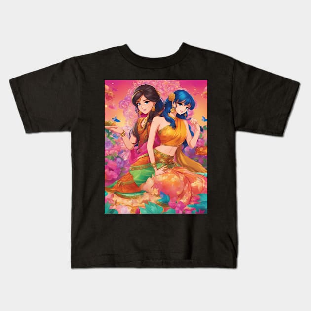 i love anime sister Kids T-Shirt by animegirlnft